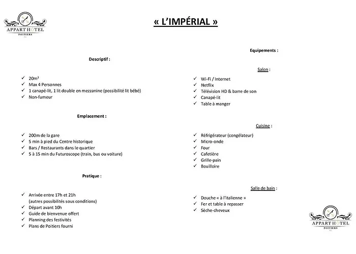 L'imperial * Poitiers